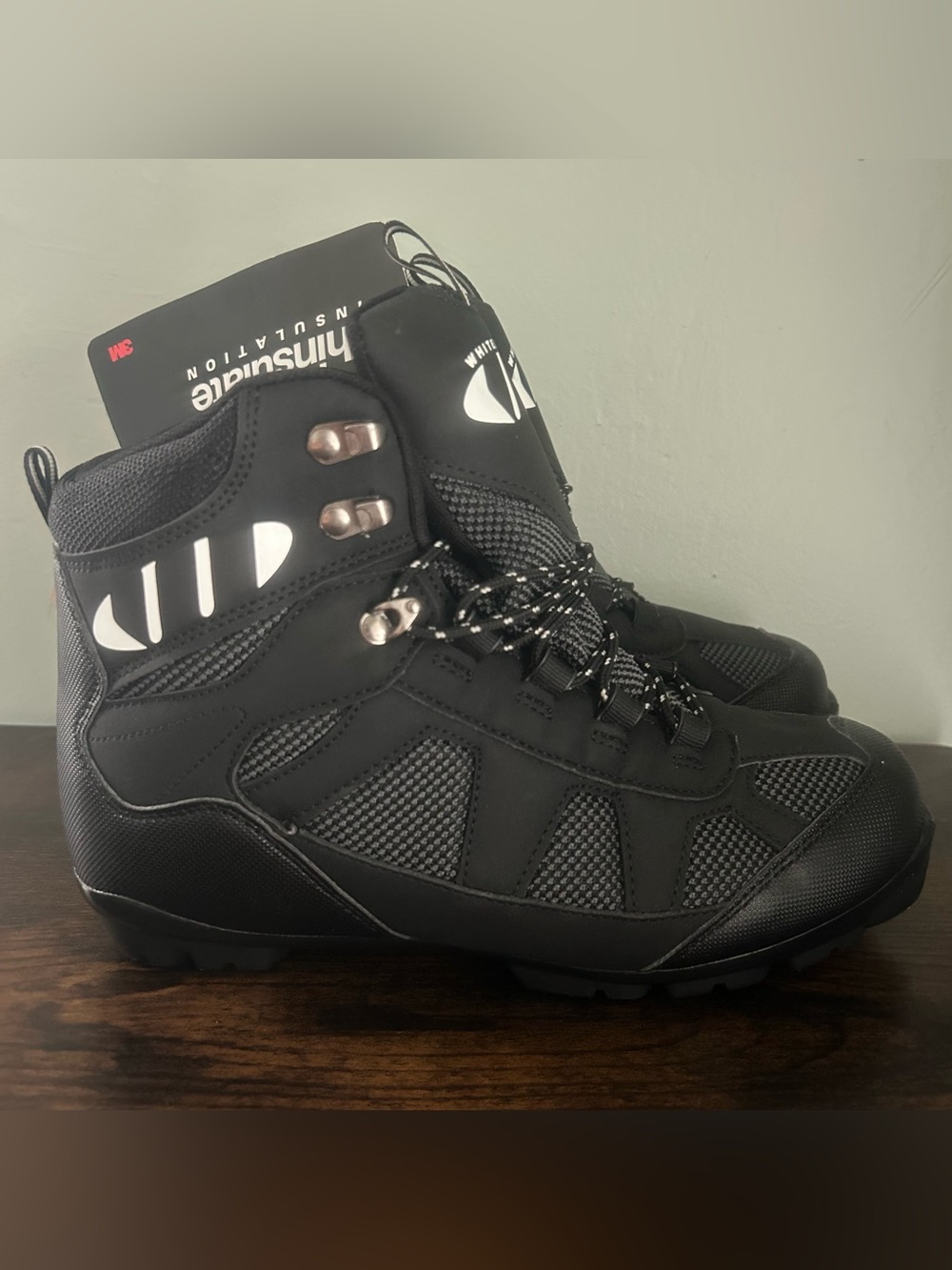 Whitewoods 302 NNN Cross Country Ski Boots Black Size EU 41 Mens 8.5 Womens 9.5